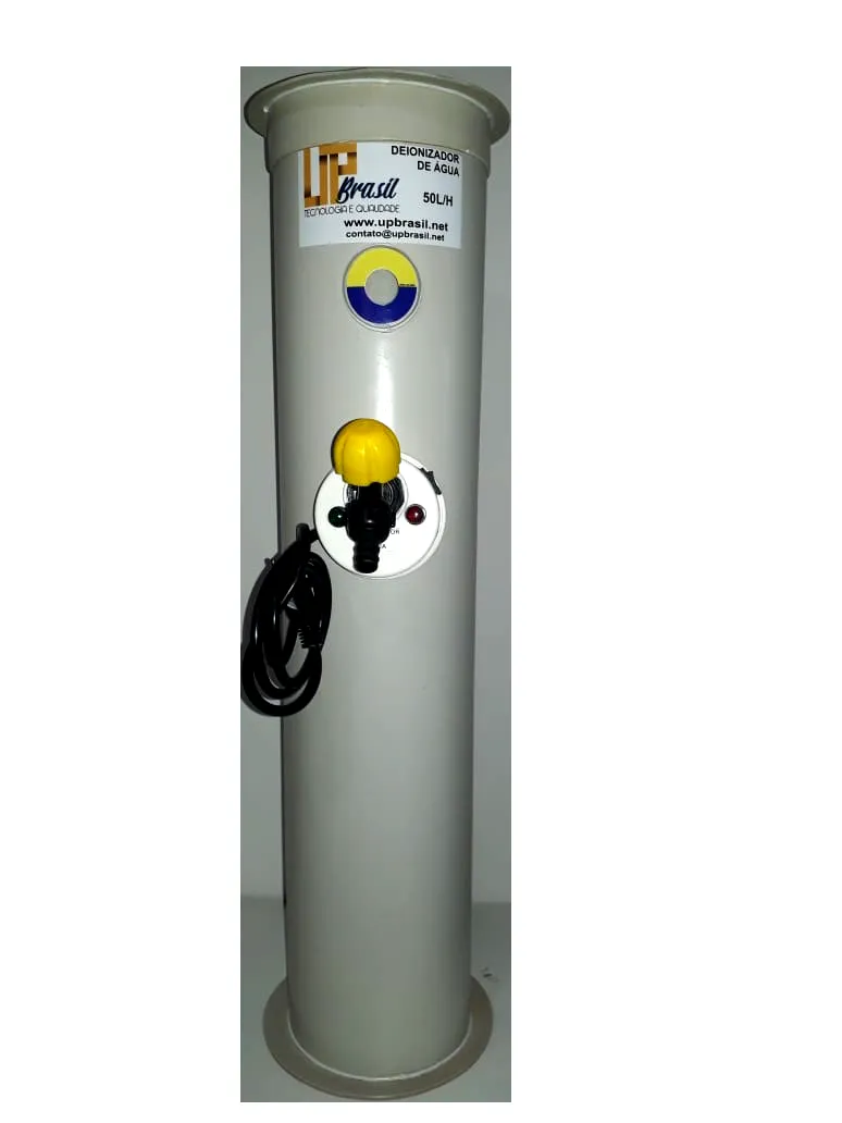 Deionizador de Água   UP BRASIL Mod UP 50/LH